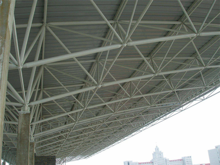 临夏学院体育场网架工程